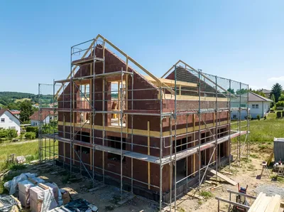 Rohbau Einfamilienhaus Wien Liesing
